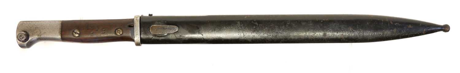 Lot 324 - German S.14 bayonet and scabbard