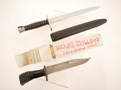 Lot 331 - Two bayonets and scabbards