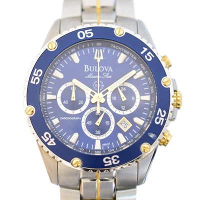 Lot 84 - A Bulova Marine Star wristwatch