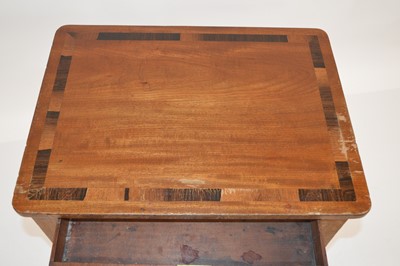 Lot 306 - William IV mahogany sewing table