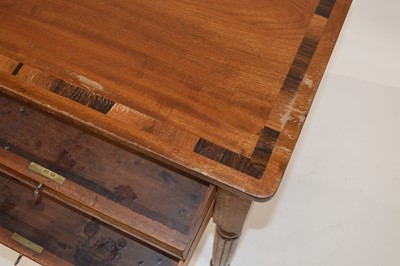Lot 306 - William IV mahogany sewing table