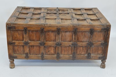 Lot 256 - Early 20th century Indian Jaisalmer stick box