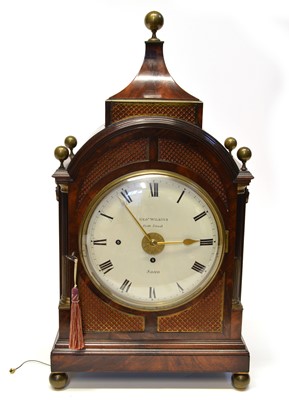 Lot 278 - George Wilkins bracket clock