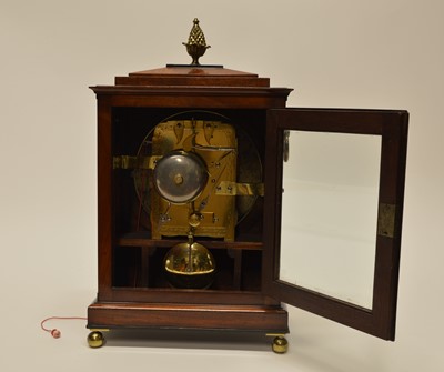 Lot 191 - William Cozens & Son, London, bracket clock