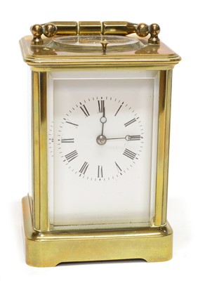 Lot 210 - 20th-century carriage clock