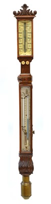 Lot 245 - J J Wilson, Sunderland, Victorian stick barometer