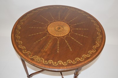 Lot 305 - Edwardian occasional table