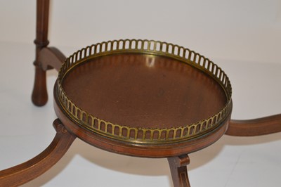 Lot 305 - Edwardian occasional table
