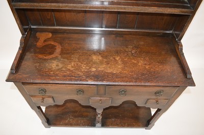 Lot 330 - Oak miniature dresser