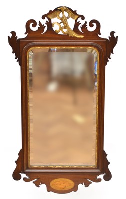 Lot 354 - Late 19th-century wall mirror