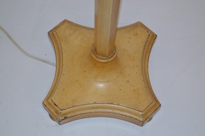 Lot 243 - 1930's cream-painted torchere
