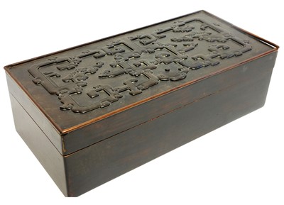 Lot 227 - Chinese box and two stands