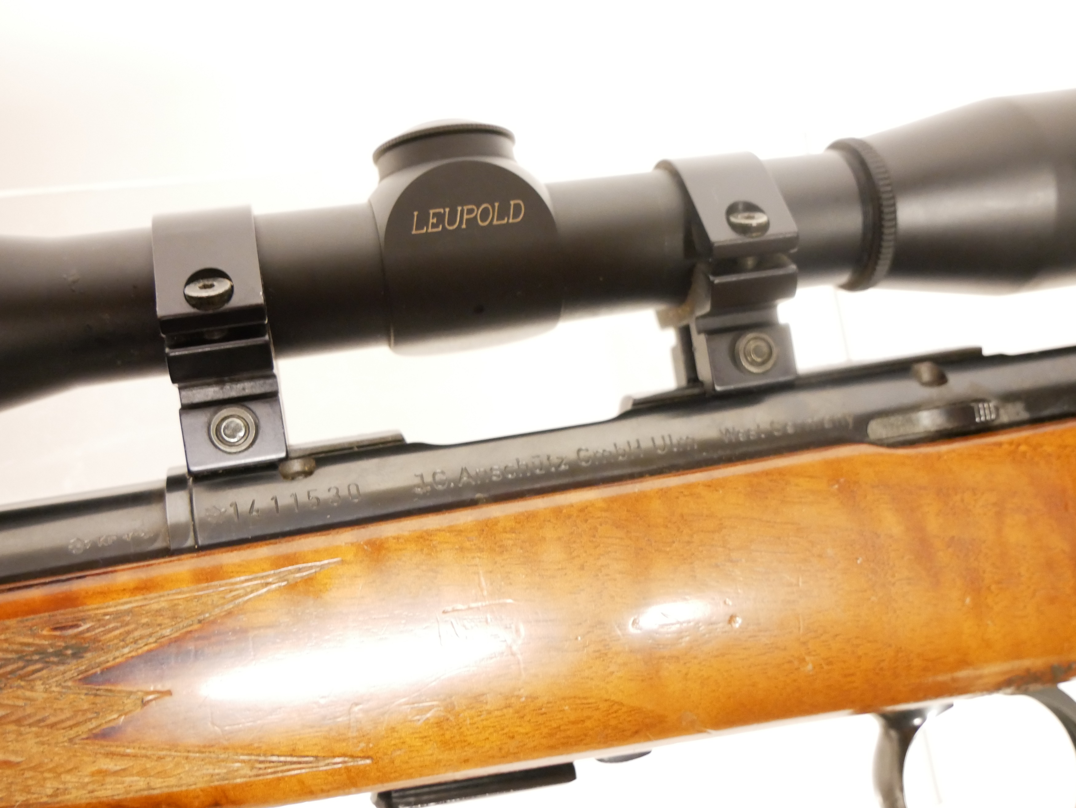 Lot 83 - Anschutz Model 1710 rifle with moderator and