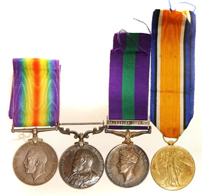 Lot 405 - Four medals
