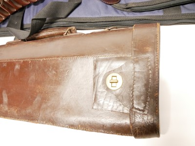 Lot 232 - Three cases and a cartridge belt