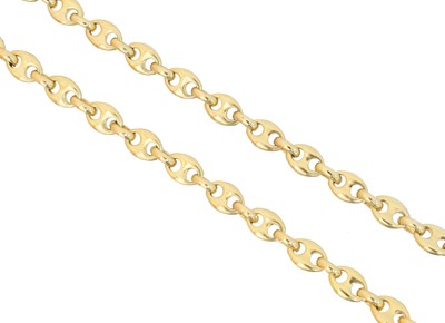 Lot 30 - A 9ct gold chain necklace