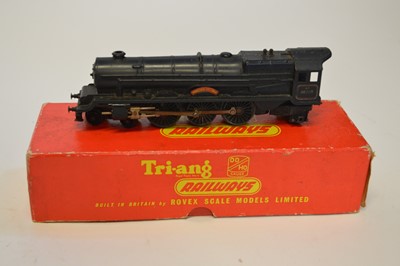 Lot 163 - Collection of Tri-ang locomotives, rolling stock, accessories and track