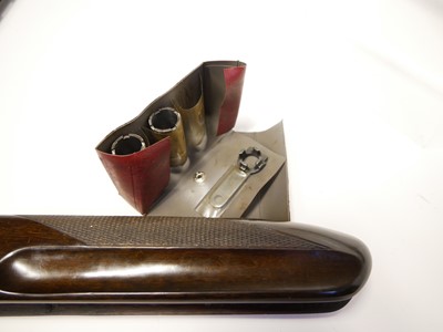 Lot 129 - AYA 12 bore over and under shotgun LICENCE REQUIRED