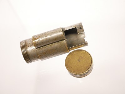 Lot 236 - Martini Henry muzzle cover with sliding lock