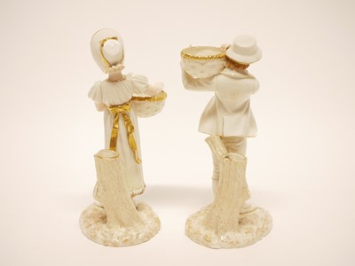 Lot 222 - Pair of Royal Worcester figures