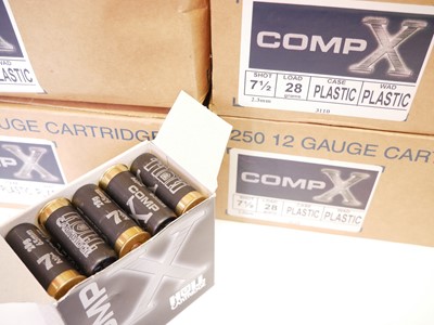 Lot 203 - MORE INFO ADDED READ REPORT 3675 Comp X 12 bore shotgun cartridges LICENCE REQUIRED