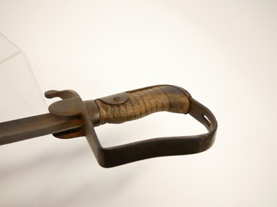 Lot 272 - 1796 pattern light cavalry sabre