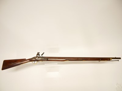 Lot 124 - Indian .750 Brown Bess flintlock musket 20th century LICENCE REQUIRED