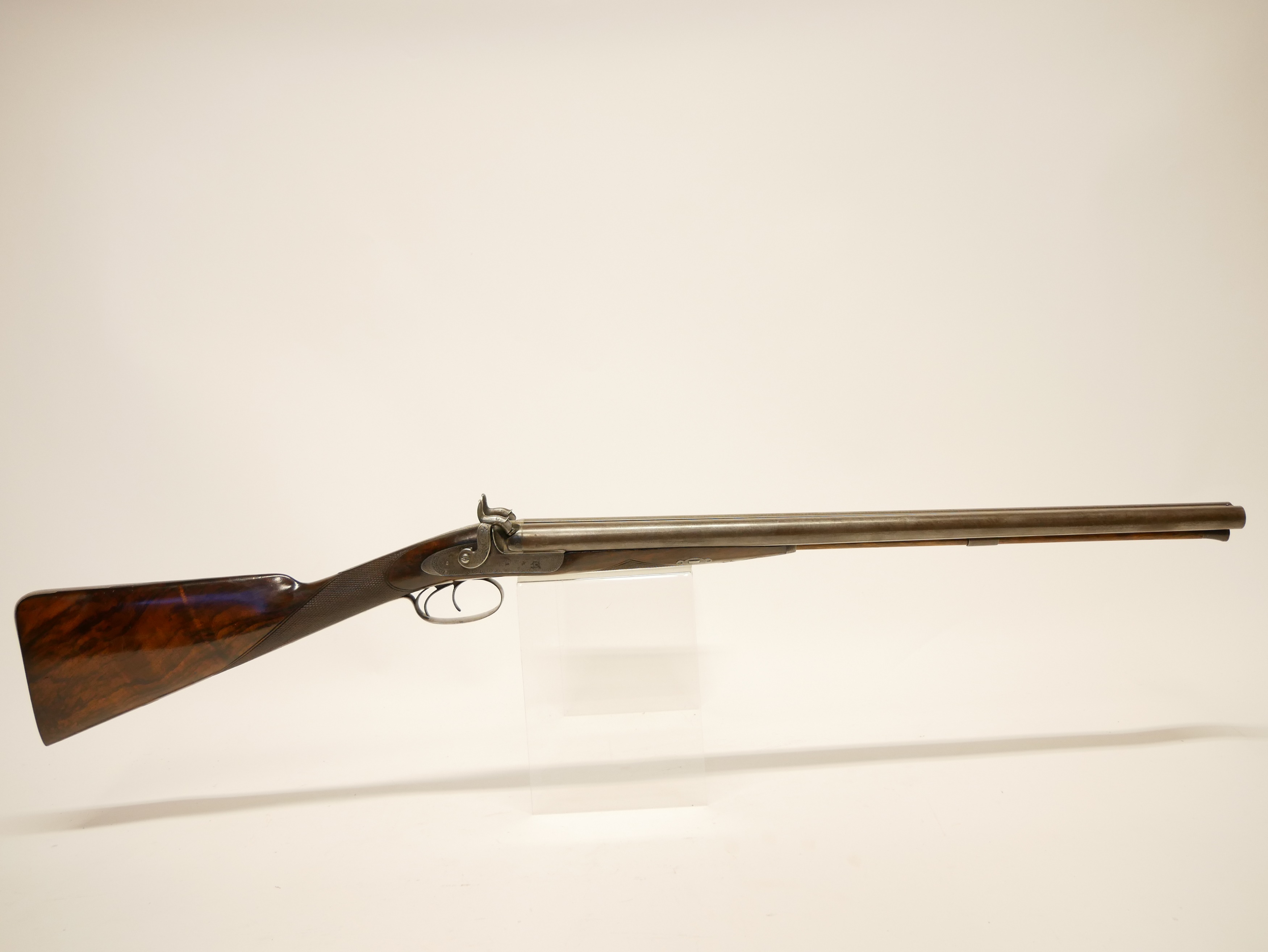 Lot 40 Alex Martin Glasgow double percussion shotgun