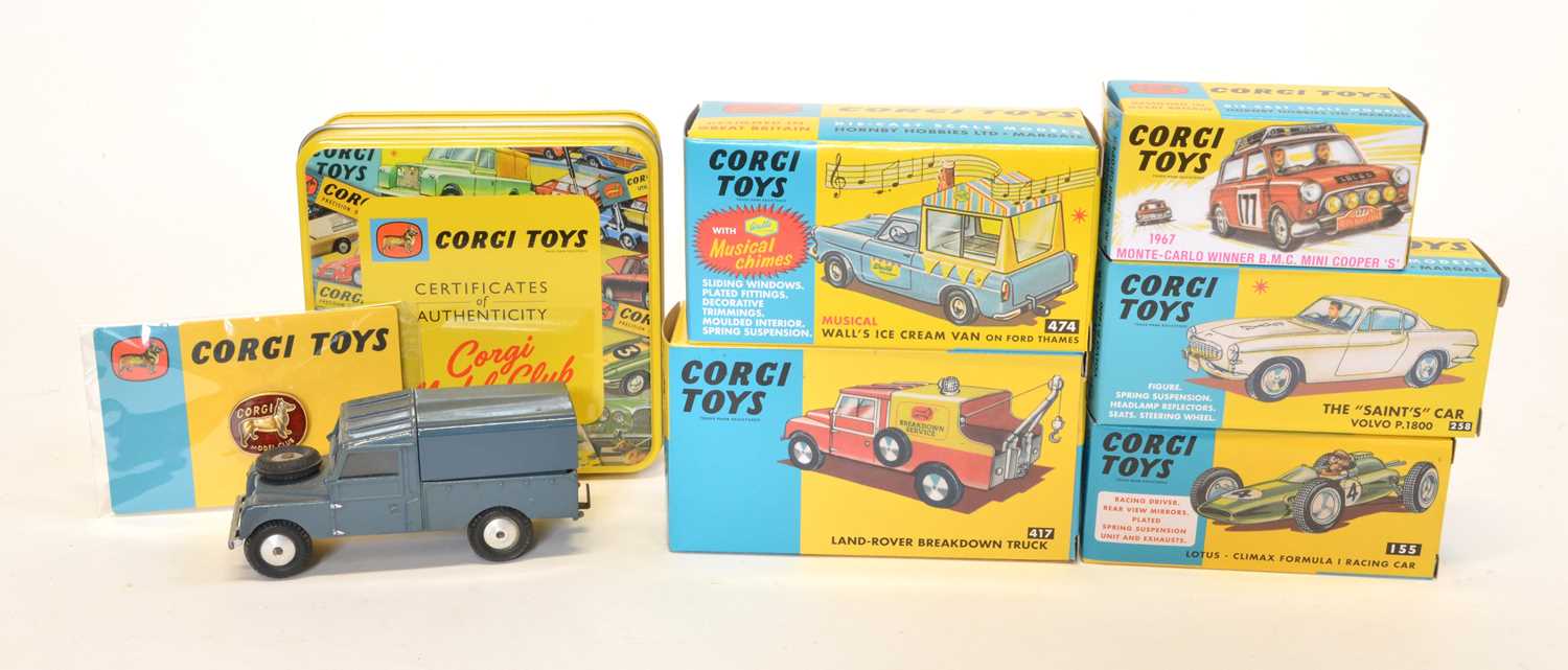 Lot 199 - Corgi Toys re-issues by Hornby Hobbies