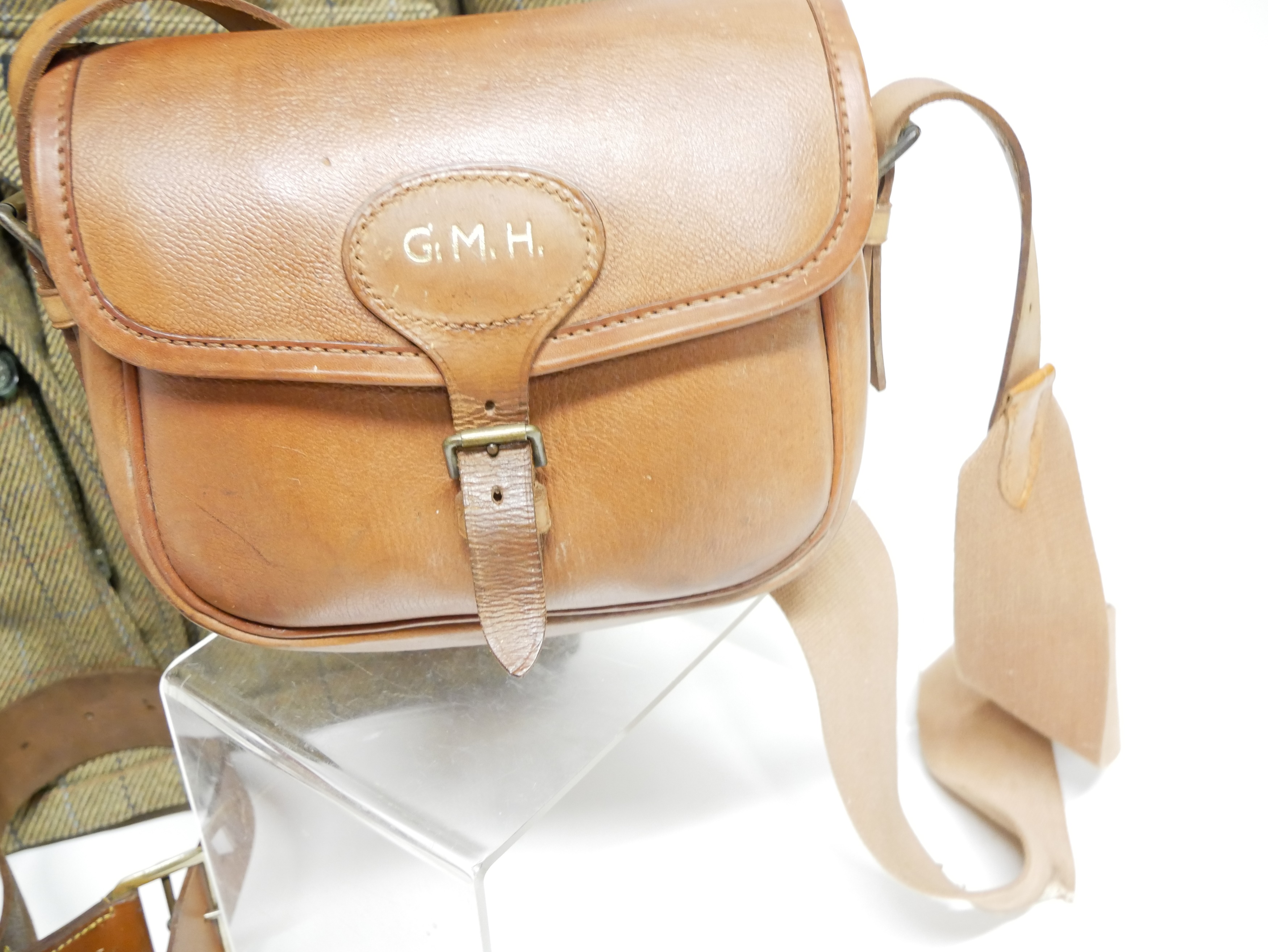 Lot 233 Hucklecote shooting jacket and shooting