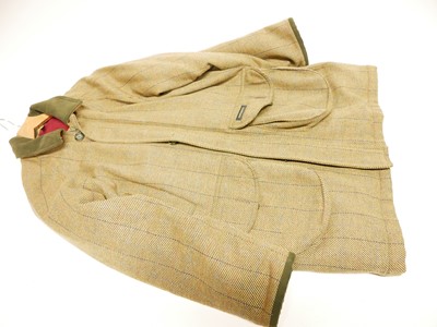 Lot 233 - Hucklecote shooting jacket and shooting accesories