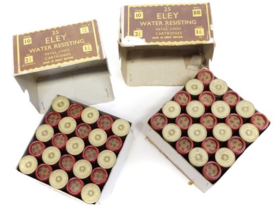 Lot 194 - Two boxes of Eley 10 bore 2 7/8 cartridges LICENCE REQUIRED.