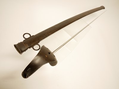Lot 262 - 1885 pattern heavy cavalry sword and scabbard