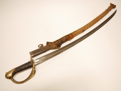 Lot 263 - French 1822 pattern heavy cavalry sword