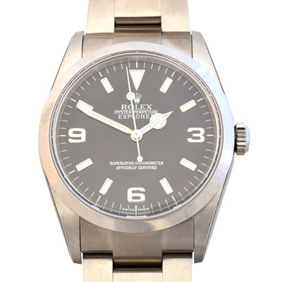 Lot 139 - A stainless steel Rolex Oyster Perpetual Explorer watch