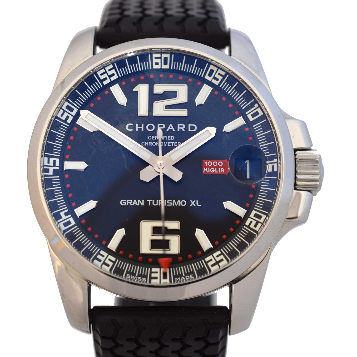 Lot A stainless steel Chopard Mille Miglia Gran Turismo XL watch