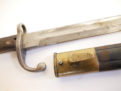 Lot 300 - Three bayonets and scabbards