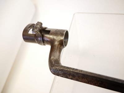 Lot 306 - Swedish Navy socket bayonet