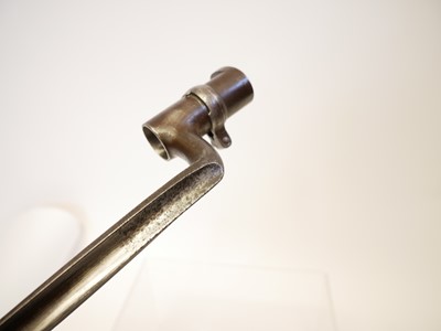 Lot 306 - Swedish Navy socket bayonet