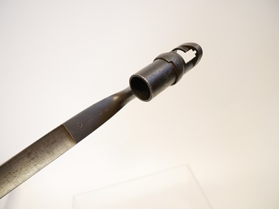 Lot 307 - Swedish Navy socket bayonet