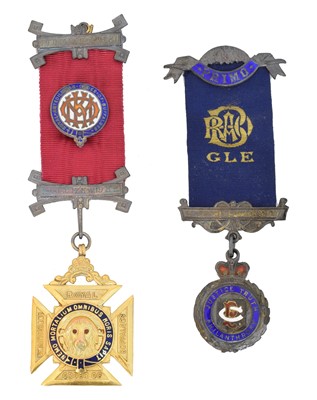 Lot 81 - Two cased Buffalo Lodge medals