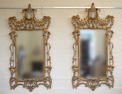 Lot 326 - Pair of wall mirrors