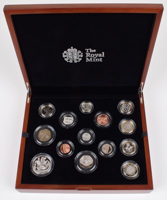 Lot 53 - A Royal Mint 2018 United Kingdom Premium Proof Coin Set.