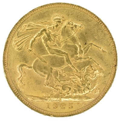 Lot 17 - King George V, Sovereign, 1925, Sydney Mint.