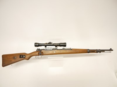 Lot 63 - German WWII K98 7.92 bolt action sniper rifle, LICENCE REQUIRED