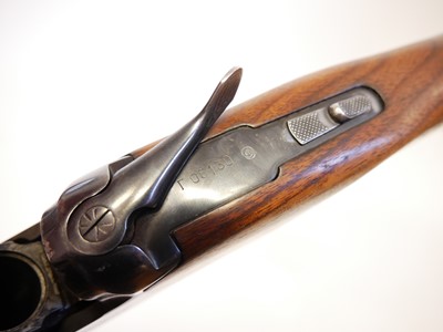 Lot 112 - Baikal 12 bore over and under shotgun LICENCE REQUIRED