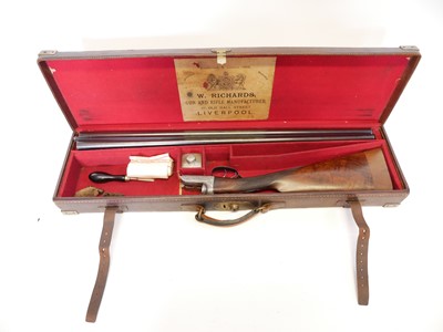 Lot 118 - W. Richards of Liverpool 12 bore side by side boxlock shotgun LICENCE REQUIRED
