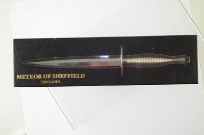 Lot 285 - British Legion Fairbairn Sykes commemorative dagger
