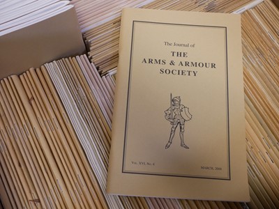 Lot 389 - Run of Arms and Armour Society Journals 1953-2008.