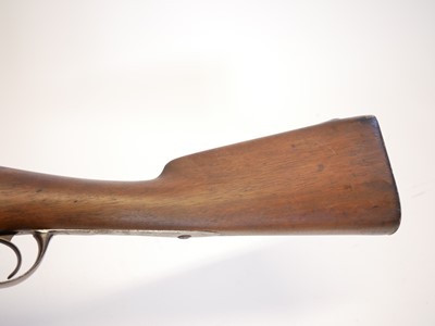 Lot 161 - Belgian converted French 12 bore Tabatiere shotgun LICENCE REQUIRED